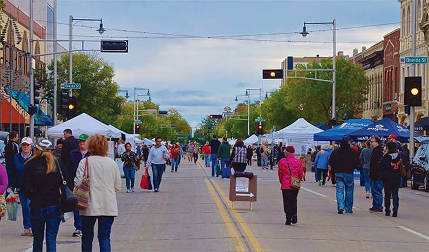 Crowds in Downtown Appleton are certain to swell this summer with the farmers market and the Mile of Music.