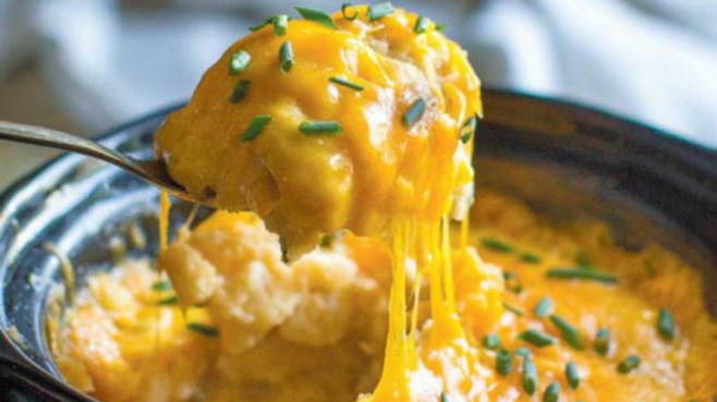 cheddar chive mashed potatoes