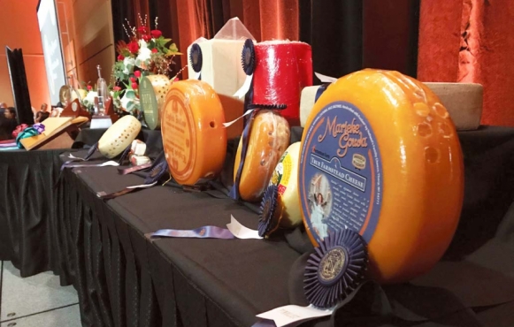 A table of winner at the United States Championships in Green Bay.