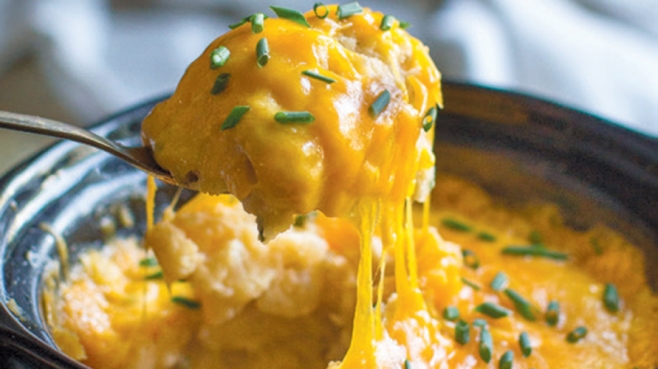 cheddar and chive mashed potatoes